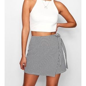 Gingham skirt